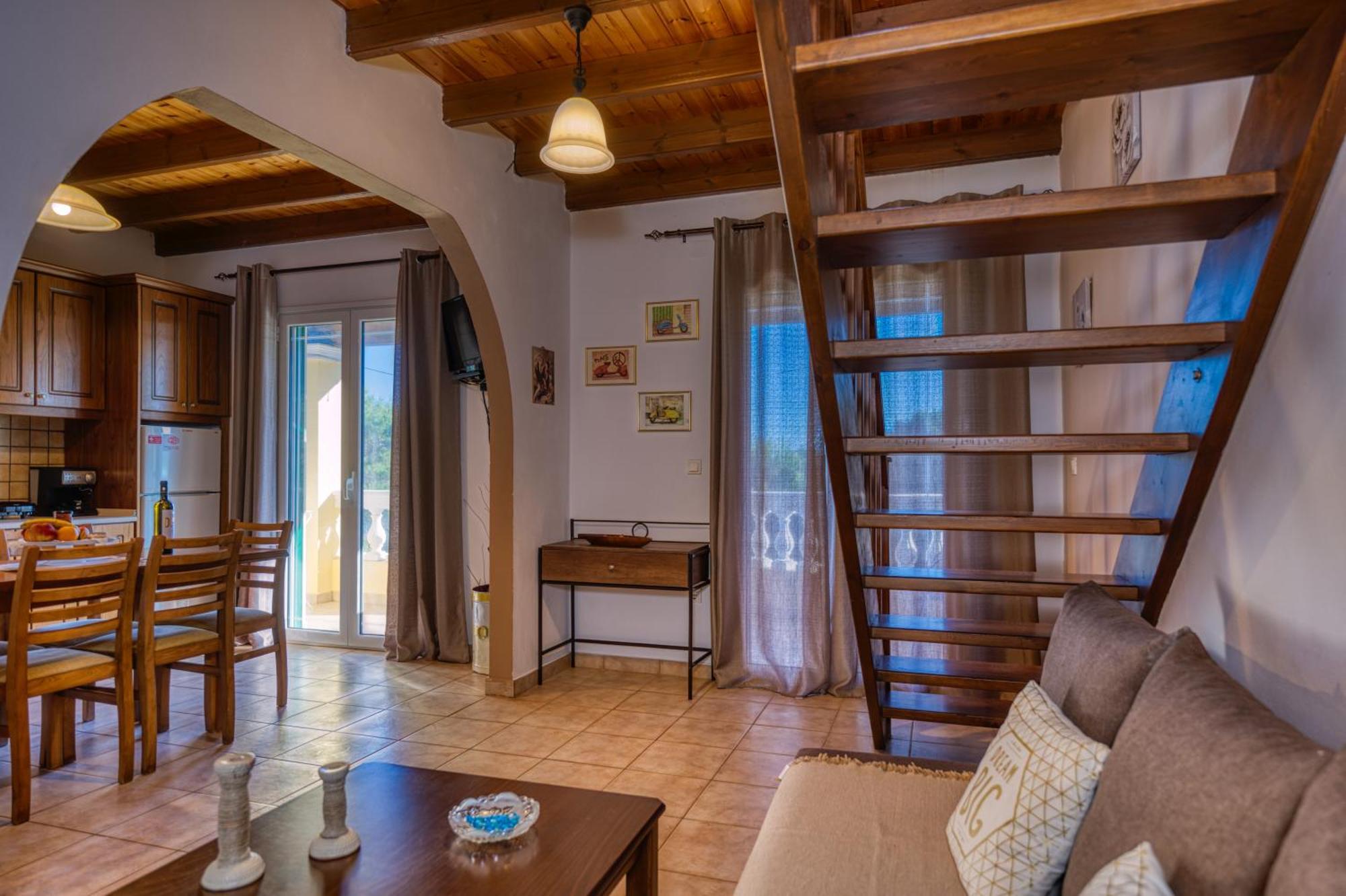 Stefanias Appartments Agios Matthaios  Luaran gambar